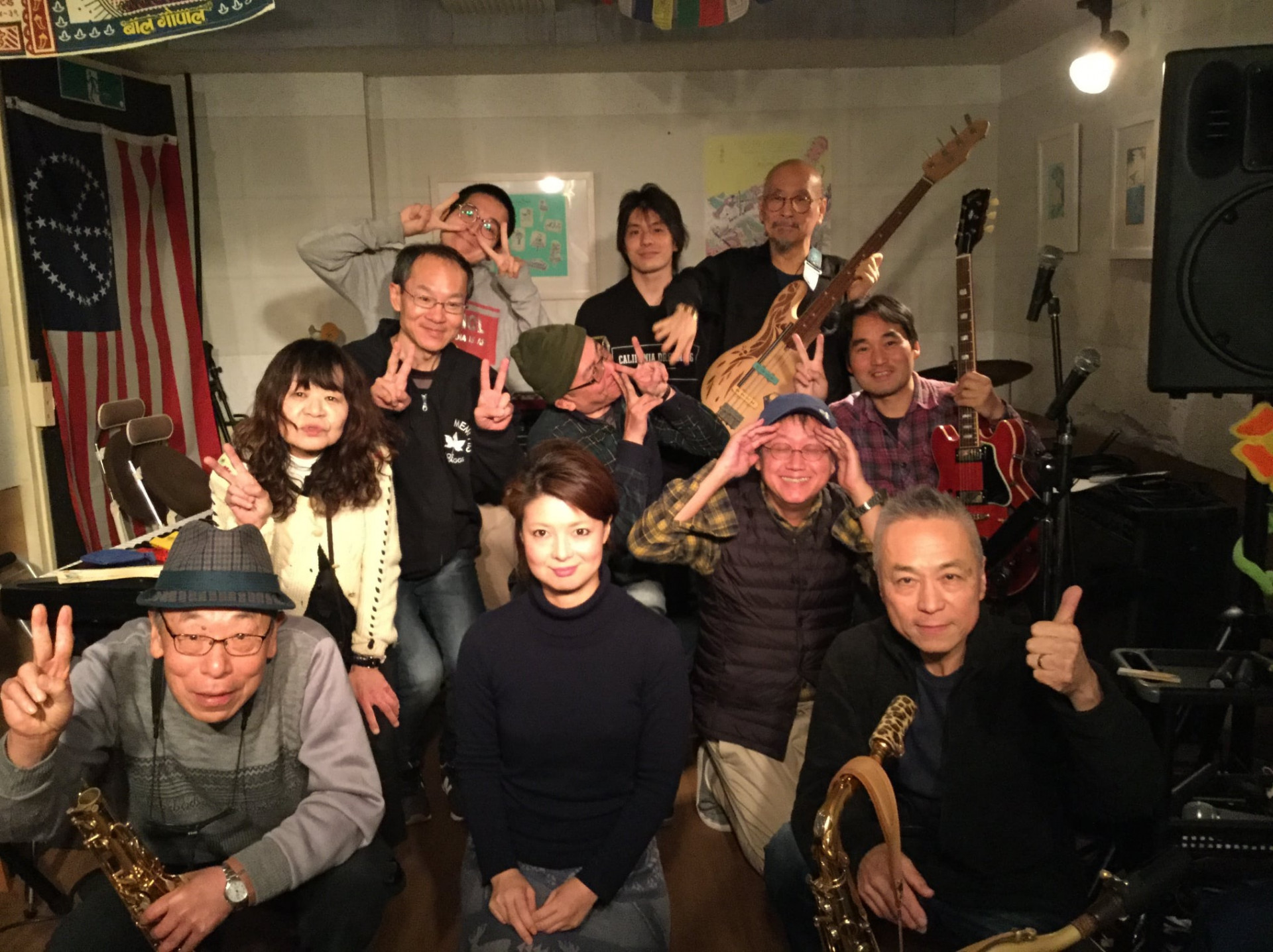 1月11日(土) ゆる緩初心者ジャズセッション　逆瀬川Rainbow Studioで開催します！